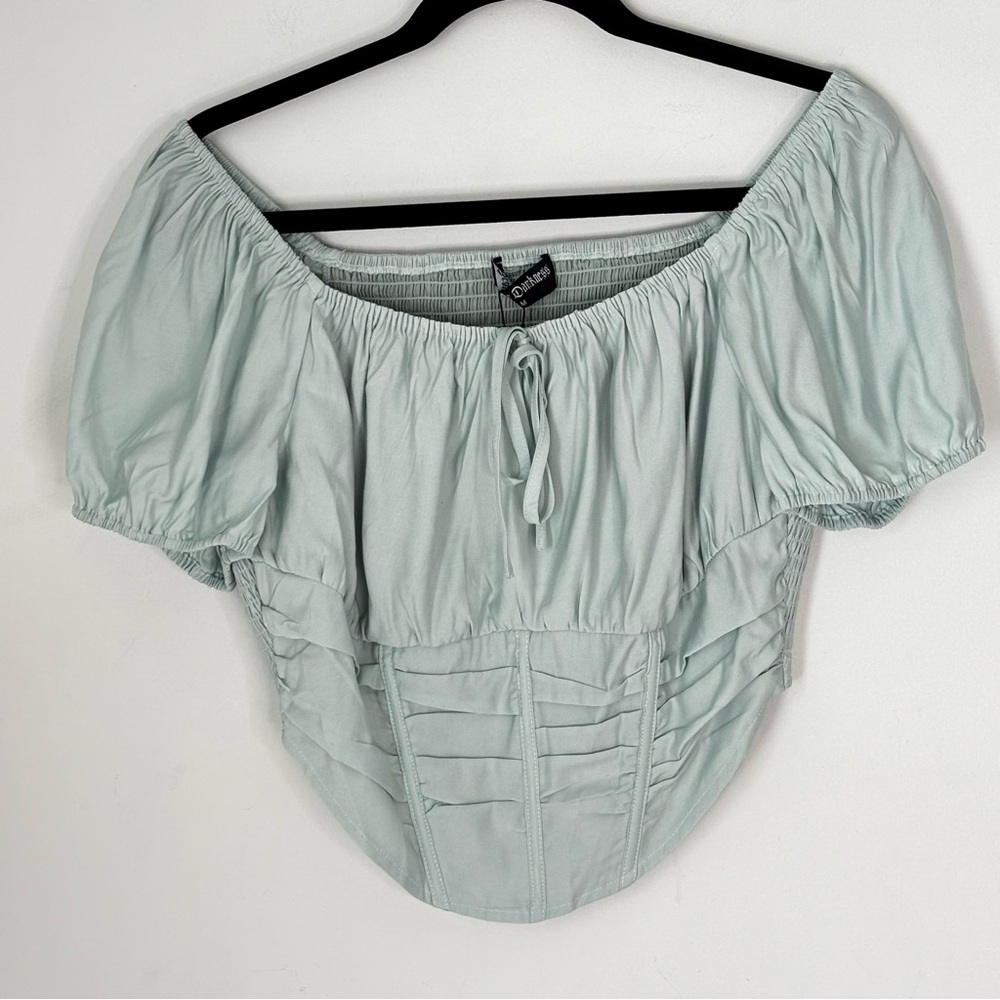 Scarlet Darkness Renaissance Off The Shoulder Corset Top Festival Medium NEW N2